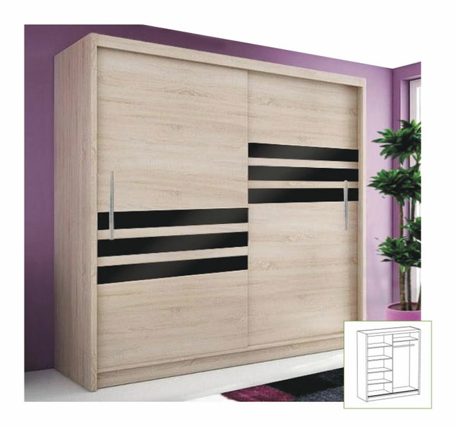 Šatní skříň Boca IV