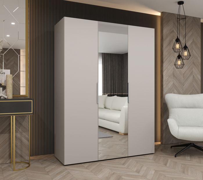 Šatní skříň 150 cm Mirabella 2 (kašmír + kašmír)