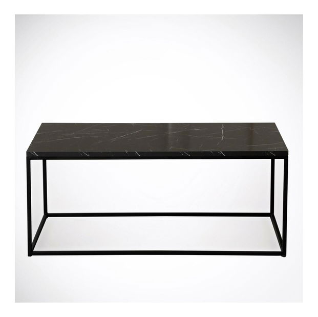 Konferenční stolek Cosca (černá + bílá)