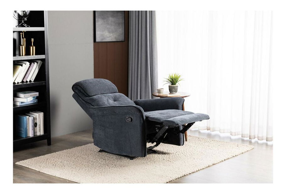 Polohovací křeslo Trato (šedá)