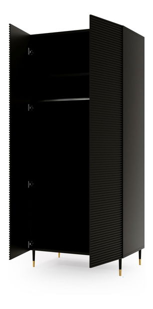Šatní skříň Imperotta I06 (černá)