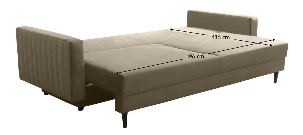 Pohovka Paleo (sivobéžová)