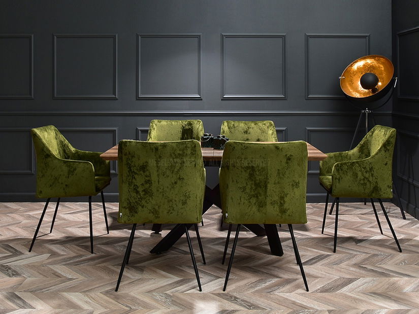 Jídelní židle Duplica (černá)