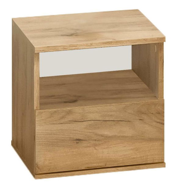 Noční stolek Discutibles (dub craft zlatý)