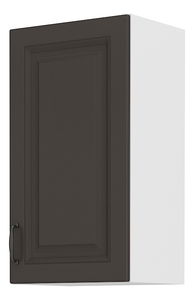 Horní kuchyňská skříňka Sheila 40 G 72 1F (bílá + grafit)