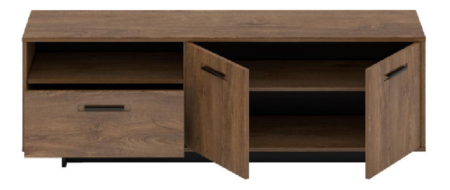TV stolek Diram P (dub bolzano + černá)