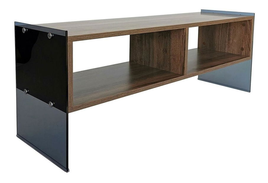 TV stolek/skříňka Vamebo 2 (ořech + kouřová)