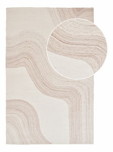 Koberec Srideliaora 2 (světlohnědá + slonovinová)