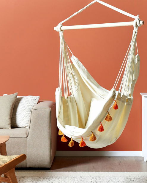 Závěsné křeslo Vance (béžová)