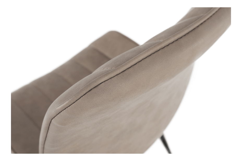 Jídelní židle Halana (šedohnědá)