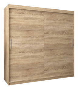 Šatní skříň 200 cm Toki (Dub sonoma + Dub sonoma) *výprodej
