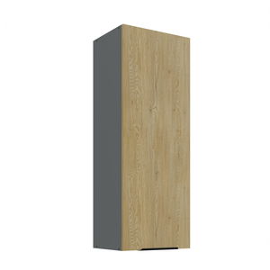 Horní kuchyňská skříňka Carminia 40 G-108 1F (dub cremona + antracit)