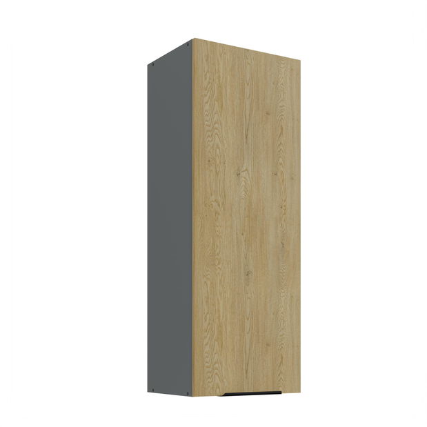 Horní kuchyňská skříňka Carminia 40 G-108 1F (dub cremona + antracit)