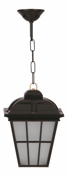 Venkovní lustr Bruce (černá)