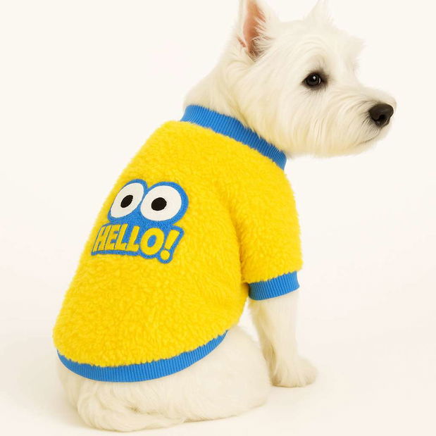 Bunda pro psa Yella (červená) (M)