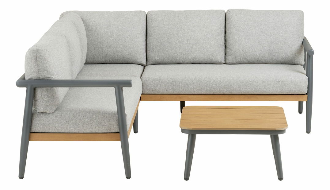 Zahradní set Cloveta 2 (sivobéžová)