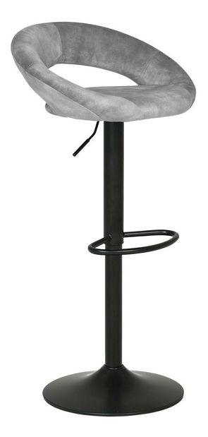 Barová židle Amabilidad (šedá)