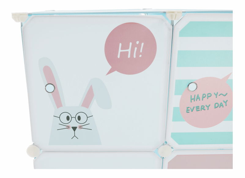 Skříňka Erin (modrá) *výprodej