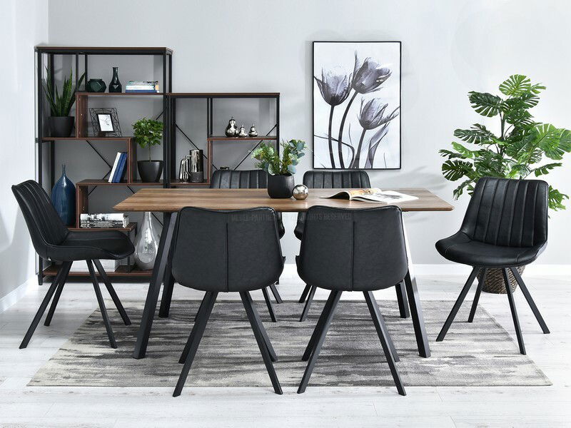 Židle Brit (černá)