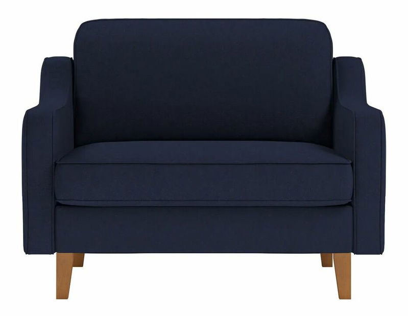 Křeslo Dělají L (béžová + ořech)