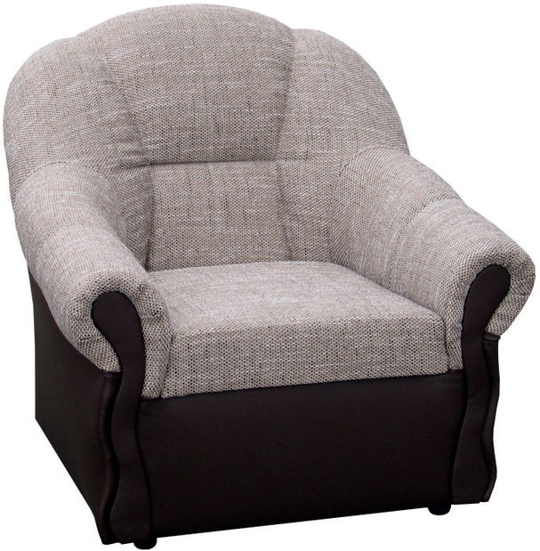 Křeslo Korse (hnědá)