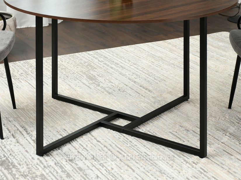 Jídelní stůl Bird (ořech + černá)