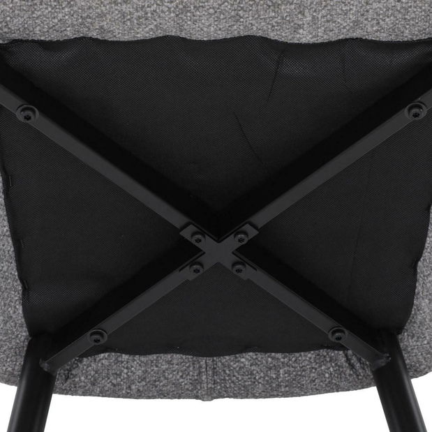 Jídelní židle Dedicada (světle šedá)