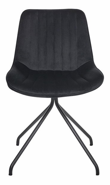 Set 2 ks jídelních židlí Navza (černá)