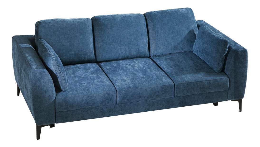 Pohovka třísedačka Ivonne (tmavě modrá)
