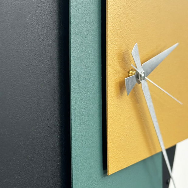 Kovové nástenné hodiny Asir Eciri