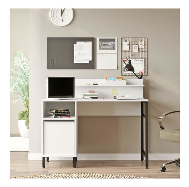 Psací stůl Otto 16 (bílá + černá)