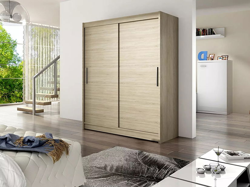 Šatní skříň Wopim I (dub sonoma)