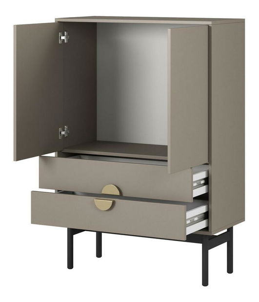 Komoda Stellia S8 (cappuccino)