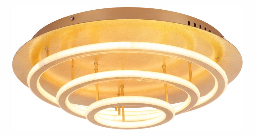 Stropní/nástěnné svítidlo LED Arryn 49252-100G (zlatá + opál) (Stmívatelné)