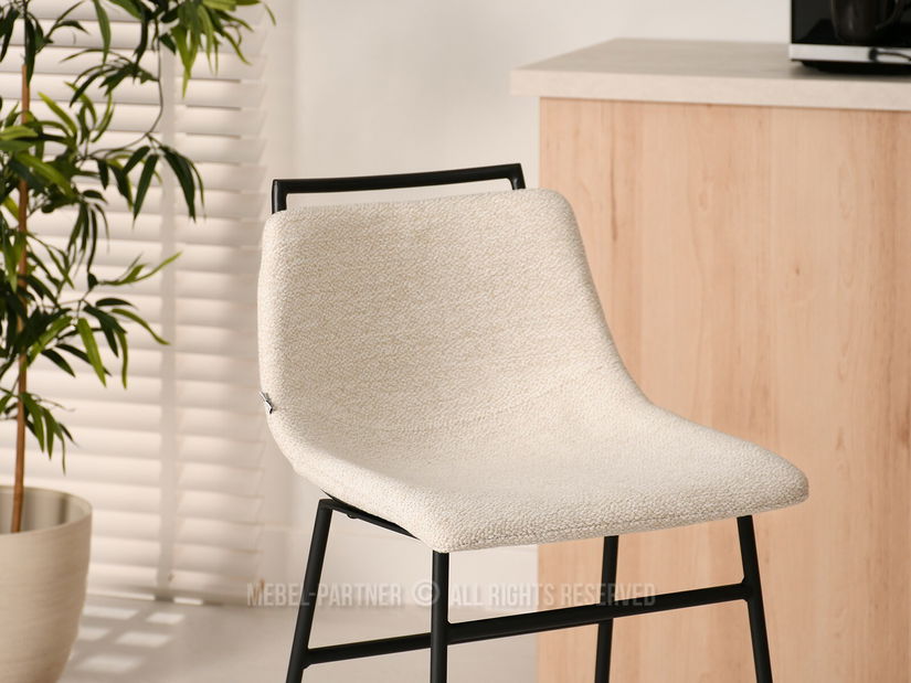 Židle Sara (krémová + černá)