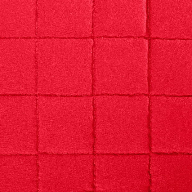 Přehoz na postel 150x70 cm Eva (červená + černá)