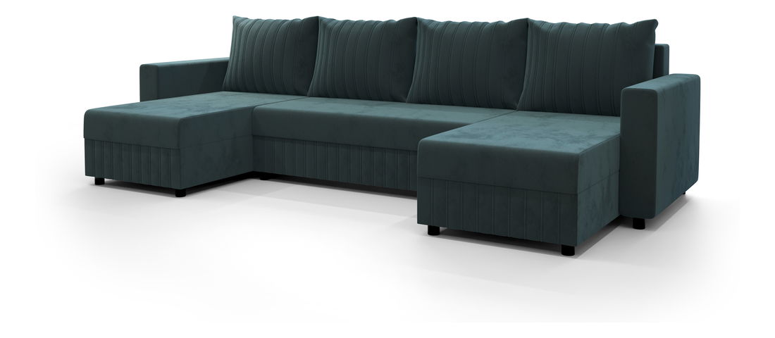 Rohová sedací souprava U Peak U Bis (zelená)