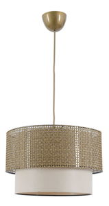 Stropní svítidlo Clefereffa 1 (béžová + krémová)