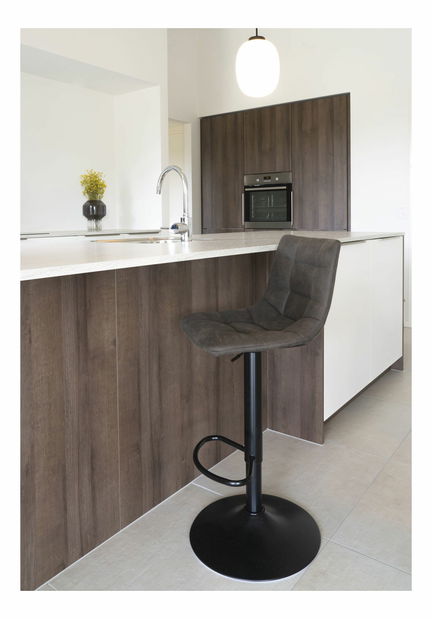 Barová židle Miveria 2 (šedá)