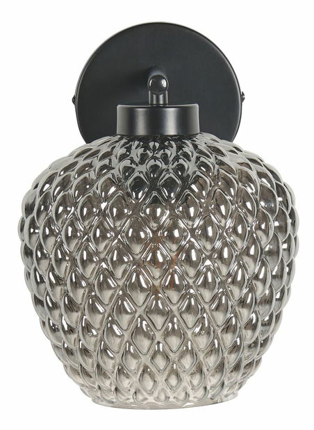 Nástěnné osvětlení Suha (černá)