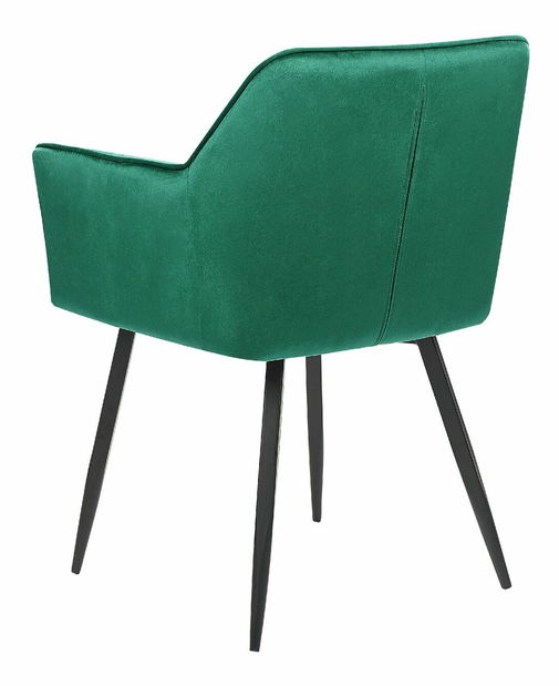 Set 2 ks jídelních židlí Jasminka (zelená)