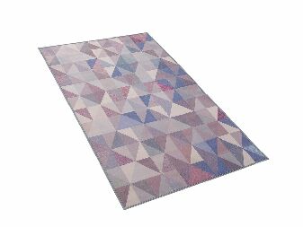 Koberec 80x150 cm KARTALY (polyester) (modrá)