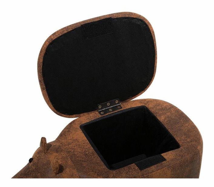 Taburet Hilsa (hnědá)