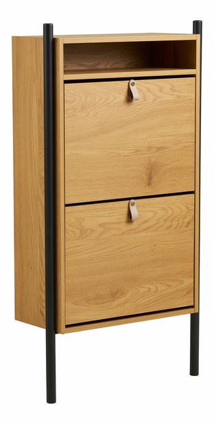 Skříňka na boty Basilina 3 (přírodní)