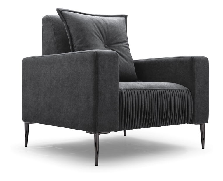 Křeslo Romain (grafit)