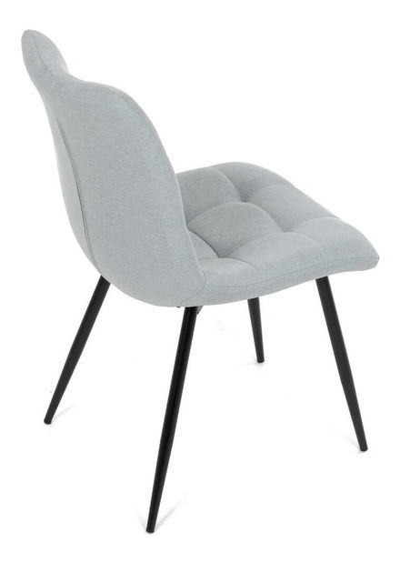 Jídelní židle Deseos (stříbrná)