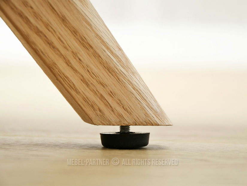 Jídelní židle Destete (černá + dub)