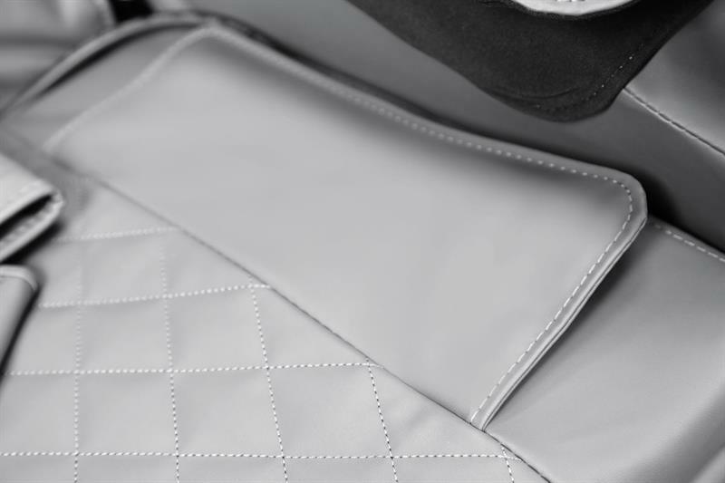 Křeslo Solar (krémová + šedá)