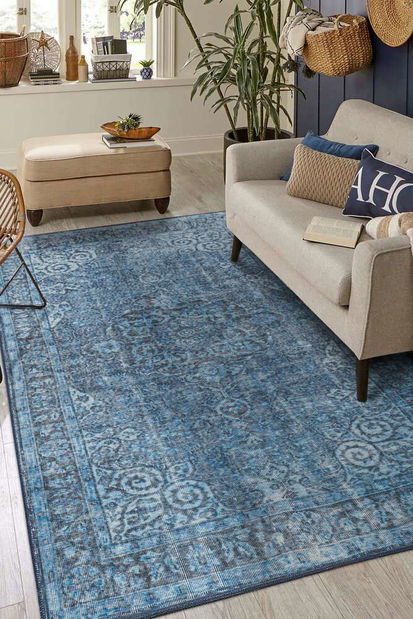 Koberec 75 x 230 cm Felia 30 (modrá)