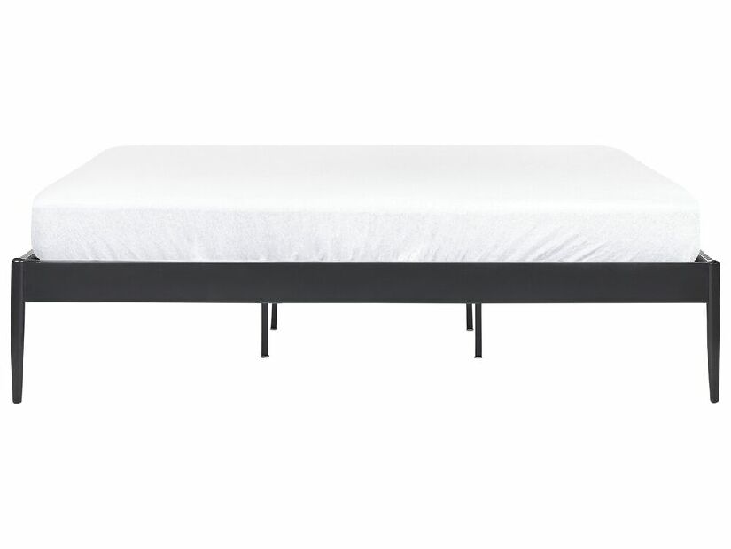 Manželská postel 180 cm Victoire (černá) (s roštem)